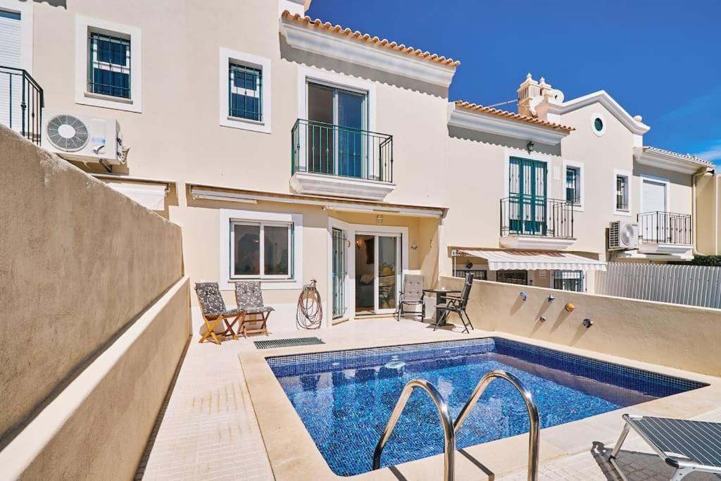 알부페이라 Casa Felix Mit Pool 빌라 외부 사진